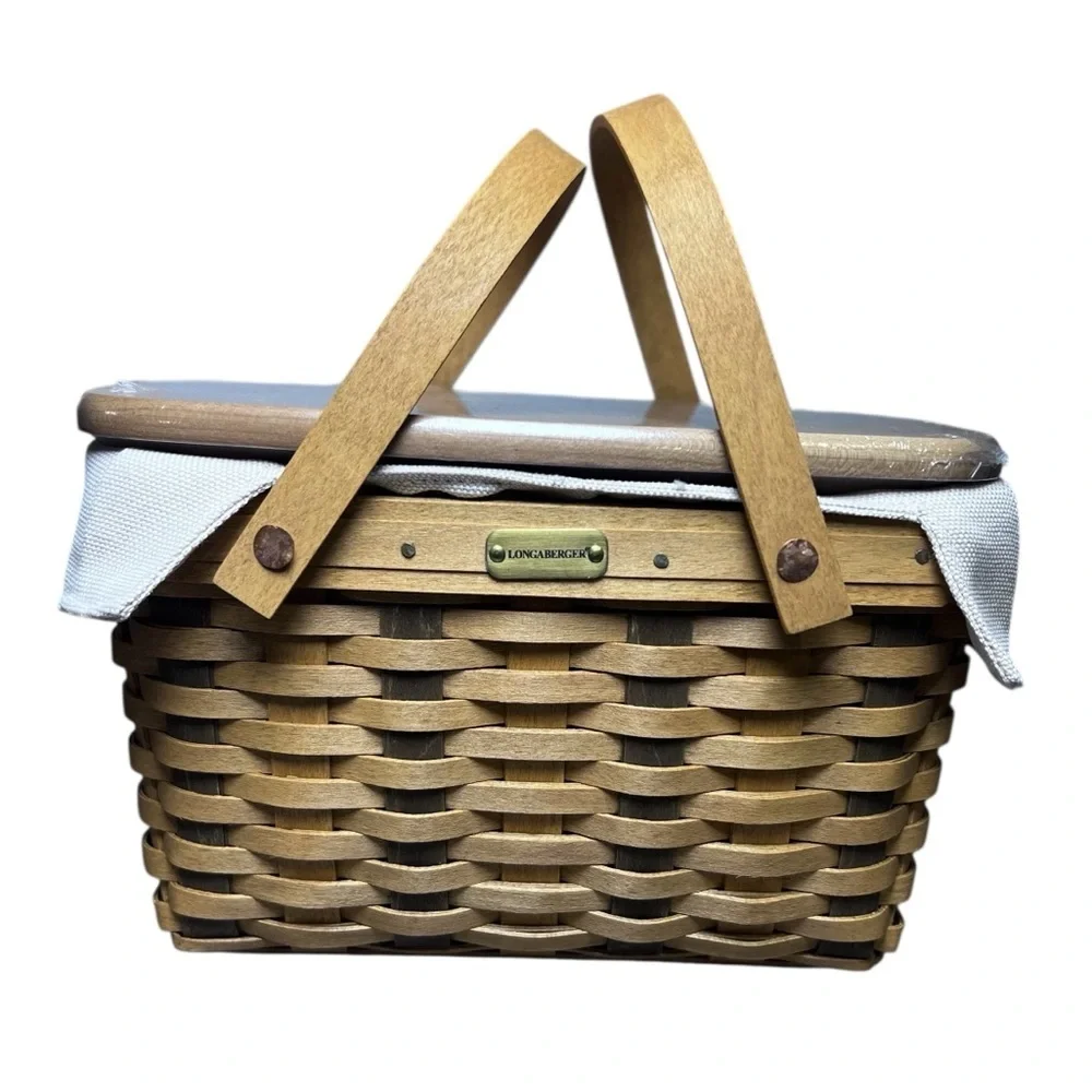 Longaberger NEW 2007 Home Office 10th Anniversary Basket Combo Collector Charm